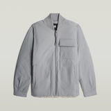 G-STAR Outlet Lofty Padded Overshirt Grey