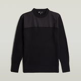 G-STAR Outlet Army Rib Knit Pullover Black