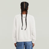 G-STAR Outlet Sudadera holgada para niña Blanco