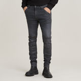G-STAR Outlet 5620 Zip Knee Skinny Jeans Grey