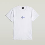 G-STAR Outlet Outline Logo T-Shirt White