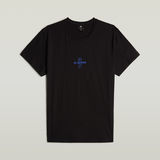 G-STAR Outlet Outline Logo T-Shirt Black