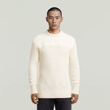 G-STAR Outlet Army Ribbed Knit Beige