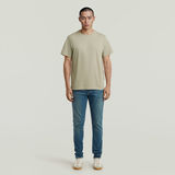 G-STAR Outlet Essential Raw Neck T-Shirt Green