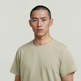 G-STAR Outlet Essential Raw Neck T-Shirt Green