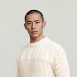 G-STAR Outlet Army Ribbed Knit Beige