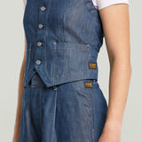 G-STAR Outlet Summer Vest Dark blue