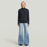 G-STAR Outlet Deck Ultra High Wide Leg Jeans Light blue