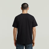 G-STAR Outlet Essential Raw Neck T-Shirt Black
