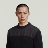 G-STAR Outlet Army Rib Knit Pullover Black