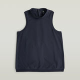 G-STAR Outlet Open Back Knit Tank Top Dark blue