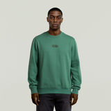 G-STAR Outlet Center Chest Logo Sweater Green