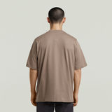 G-STAR Outlet Center Chest Logo T-Shirt Brown