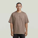 G-STAR Outlet Center Chest Logo T-Shirt Brown
