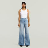 G-STAR Outlet Ribbed Tanktop White