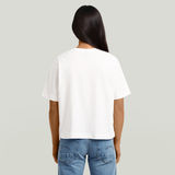G-STAR Outlet Boxy T-Shirt White