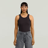 G-STAR Outlet Ribbed Tanktop Black