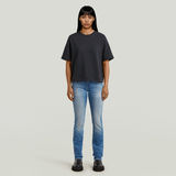 G-STAR Outlet Sudadera camiseta Boxy Azul oscuro