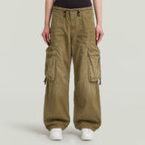 G-STAR Outlet Balloon Cargo Pants Green