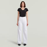 G-STAR Outlet Jeans Deck 2.0 High Loose Blanco
