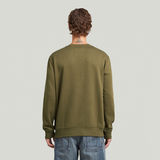 G-STAR Outlet Old Skool Sweater Green