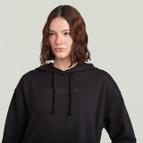 G-STAR Outlet Vestido Hooded Sweater Negro