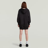 G-STAR Outlet Vestido Hooded Sweater Negro