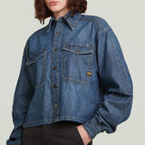 G-STAR Outlet Relaxed Staq Shirt Medium blue