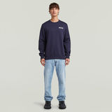 G-STAR Outlet Sudadera Old Skool Azul oscuro