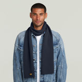 G-STAR Outlet Bufanda unisex Effo Azul oscuro