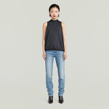 G-STAR Outlet Open Back Knit Tanktop Grey
