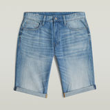 G-STAR Outlet 3301 Denim Shorts Light blue