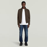 G-STAR Outlet Tech Knit Jacket Brown