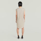 G-STAR Outlet Lash Loose Dress Beige