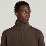 G-STAR Outlet Tech Knit Jacket Brown