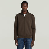 G-STAR Outlet Tech Knit Jacket Brown