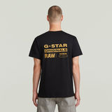 G-STAR Outlet Originals Back Print T-Shirt Black