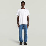 G-STAR Outlet Back Photo Print Loose T-Shirt White