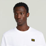 G-STAR Outlet Label Badge Regular T-Shirt White