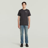 G-STAR Outlet Old Skool Slim Tee Grey