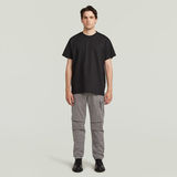 G-STAR Outlet Roxic Zip Straight Tapered Pants Grey