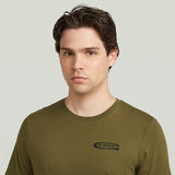 G-STAR Outlet Old Skool Slim Tee Green