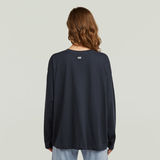 G-STAR Outlet Oversized T-Shirt Dark blue