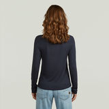 G-STAR Outlet Camiseta Regular Azul oscuro