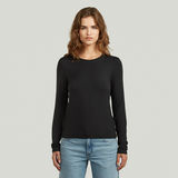 G-STAR Outlet Camiseta Regular Negro