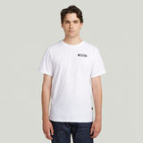 G-STAR Outlet Old Skool Slim Tee White