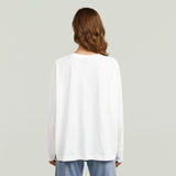 G-STAR Outlet Oversized T-Shirt White