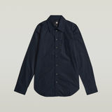 G-STAR Outlet Camisa Slim Poplin Long Sleeve Azul oscuro