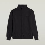 G-STAR Outlet Core Zip Through Knit Black