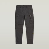 G-STAR Outlet Pantalones Roxic Zip Straight Tapered Gris